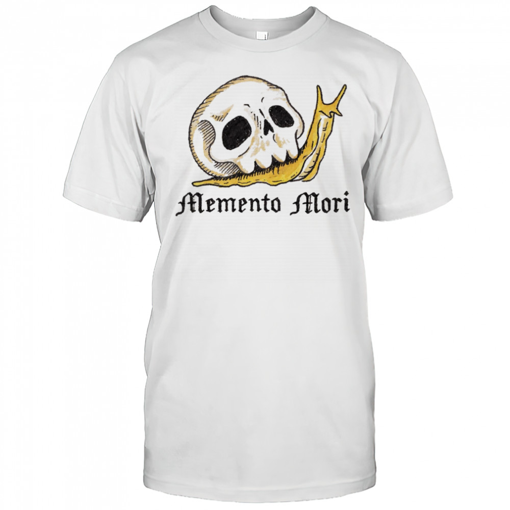 Memento mori skull shirt