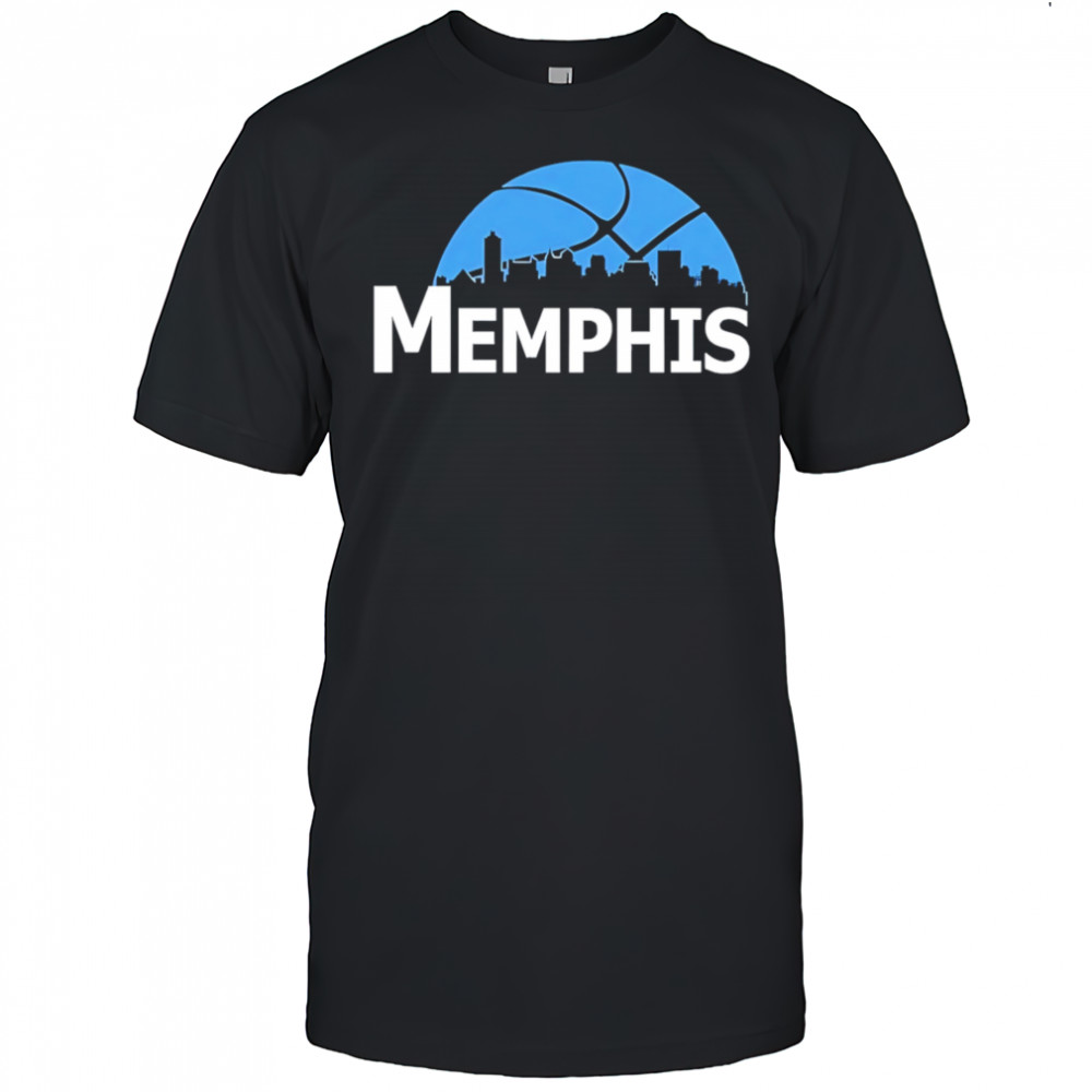 Memphis Grizzlies Cityscape Skyline style 2025 shirt