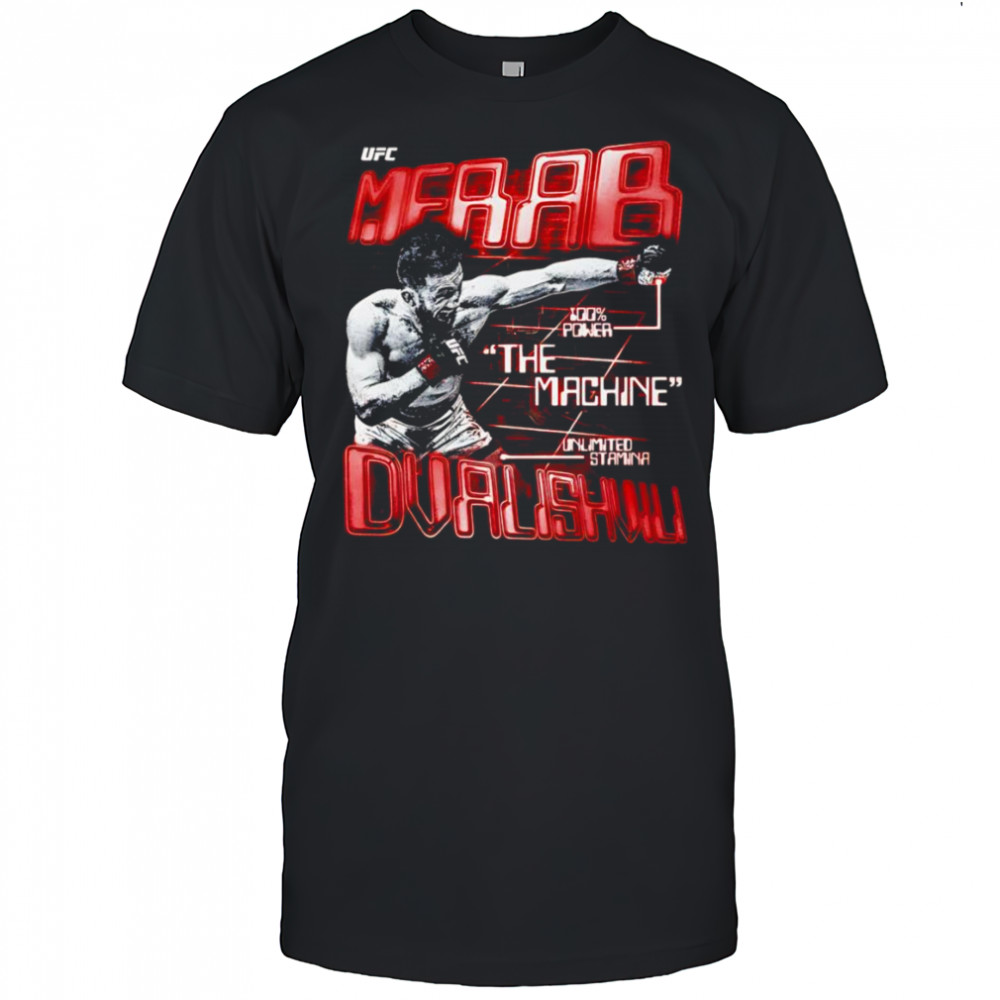 Merab Dvalishvili The Machine boxing graphic shirt