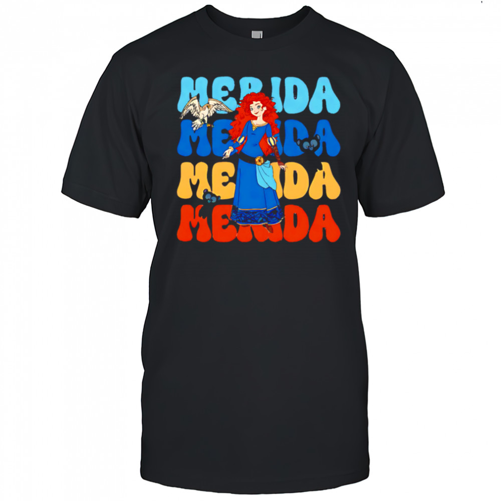 Merida repeat cartoon cute shirt