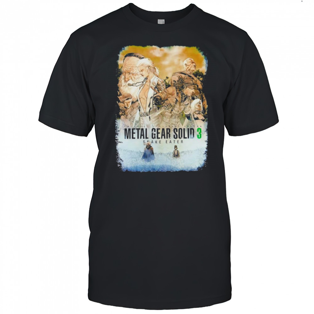 Metal Gear Solid 3 snake eater shirt