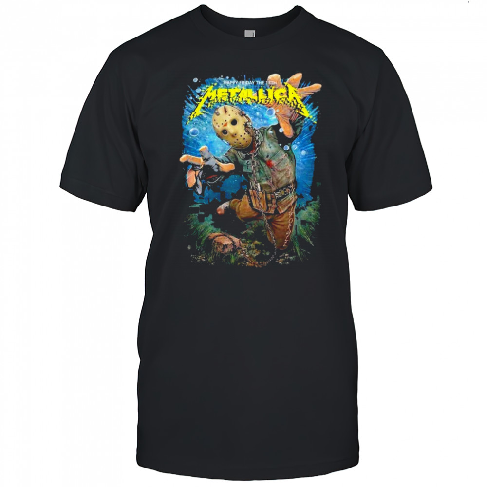 Metallica Happy Friday The 13th shirt