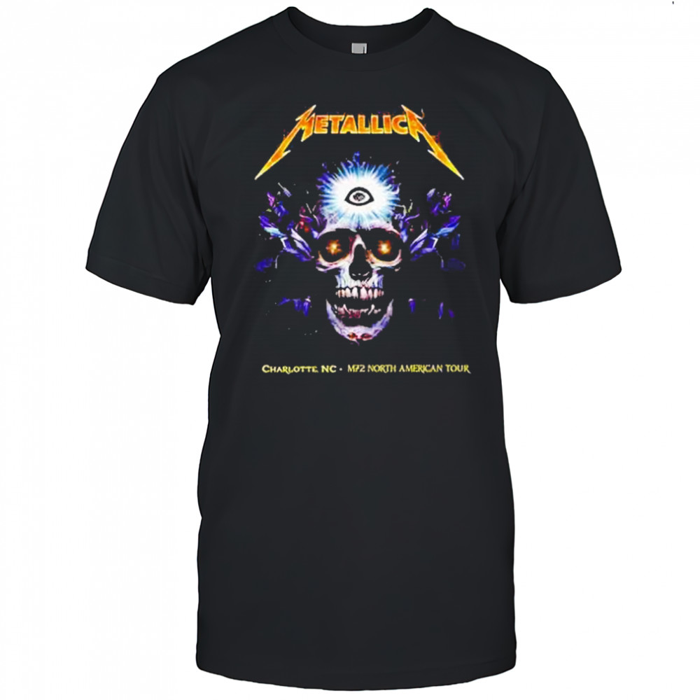 Metallica M72 Charlotte NC 2025 Bank Of America Stadium On May 31st shirt