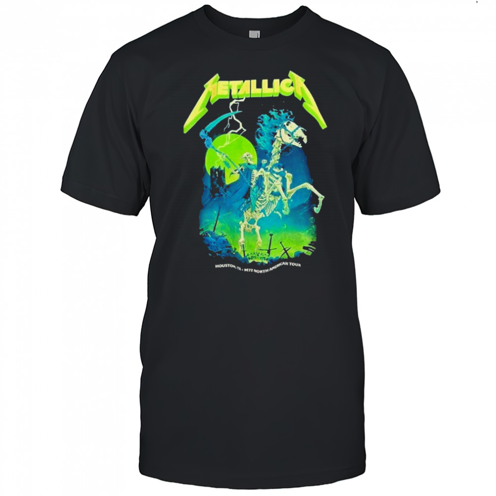 Metallica M72 Houston Exclusive Tee In Houston Texas At NRG Stadium On June 14 2025 shirt