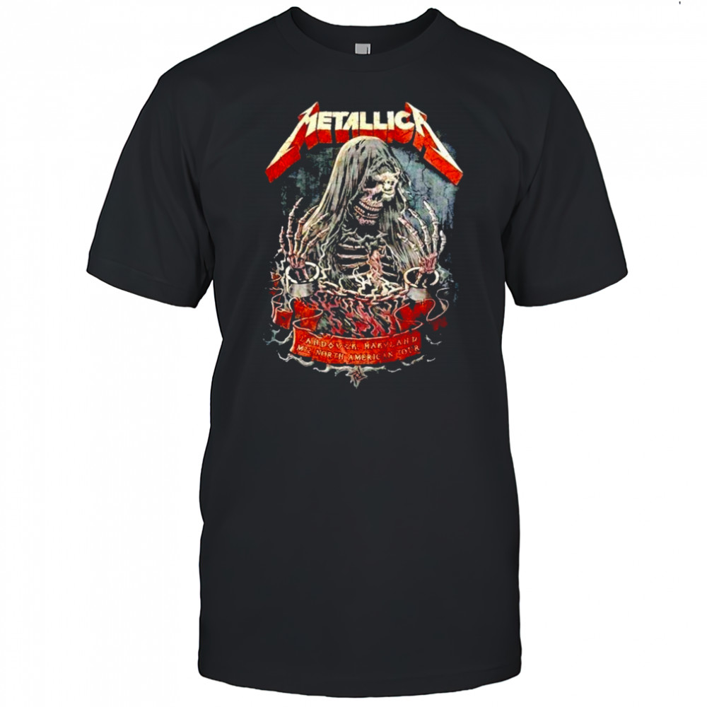 Metallica M72 Landover At Northwest Stadium Washington DC United States On May 28 2025 shirt