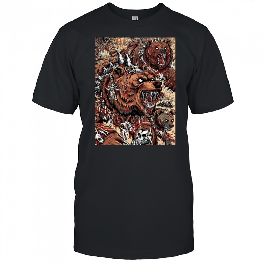 Metallica M72 Tour June 27 2025 Denver Battle Grizzly Bear Graphic Tee Empower Field Concert by JML2Art Shirt