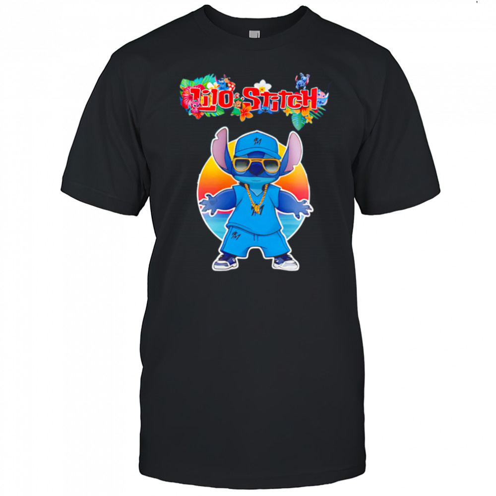 Miami Marlins x Lilo and Stitch Baseball shirt