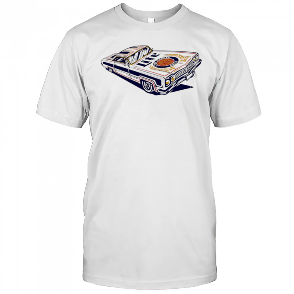 Miller Lite Beer car shirt