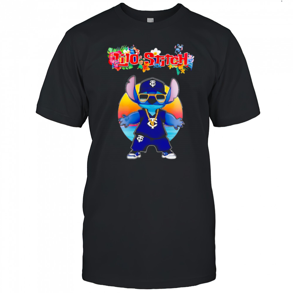 Minnesota Twins x Lilo and Stitch Baseball shirt