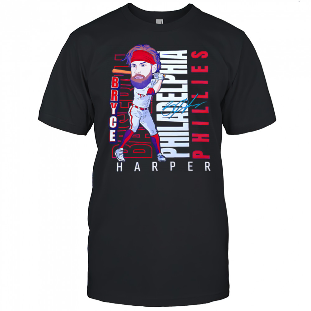 Mlb Philadelphia Phillies Bryce Harper 3 Remix Avatar Big Boys shirt