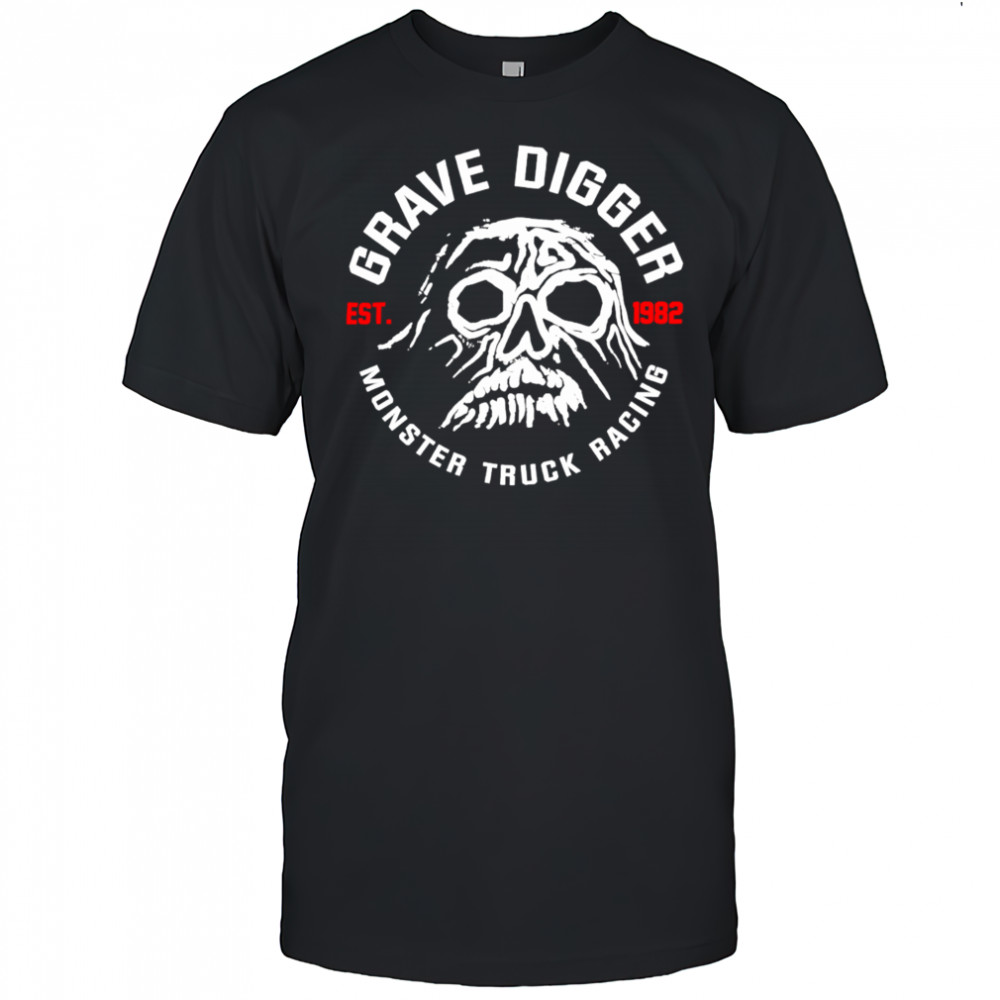 Monster Jam Superstore Grave Digger Retro Ghost shirt