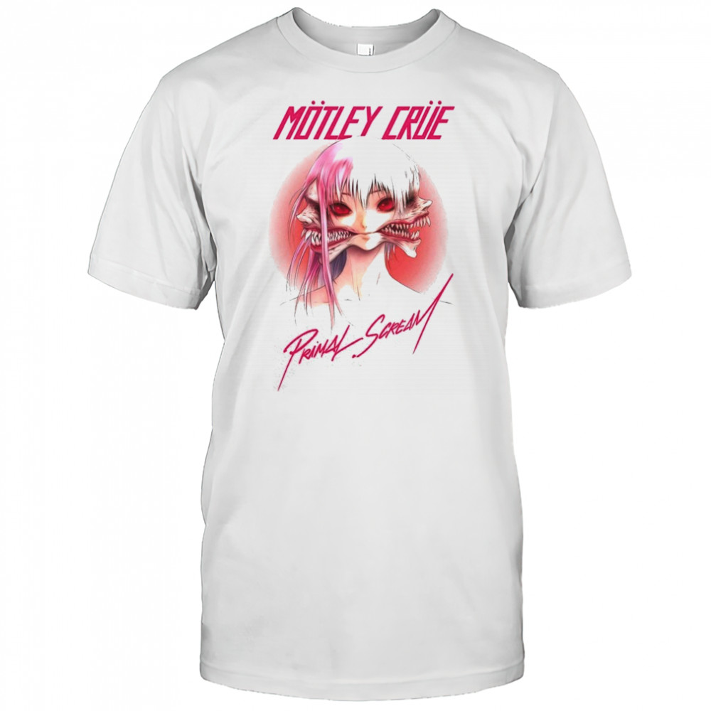 Motley Crue Primal Scream By Brando Chiesa Rockabilia Exclusive shirt