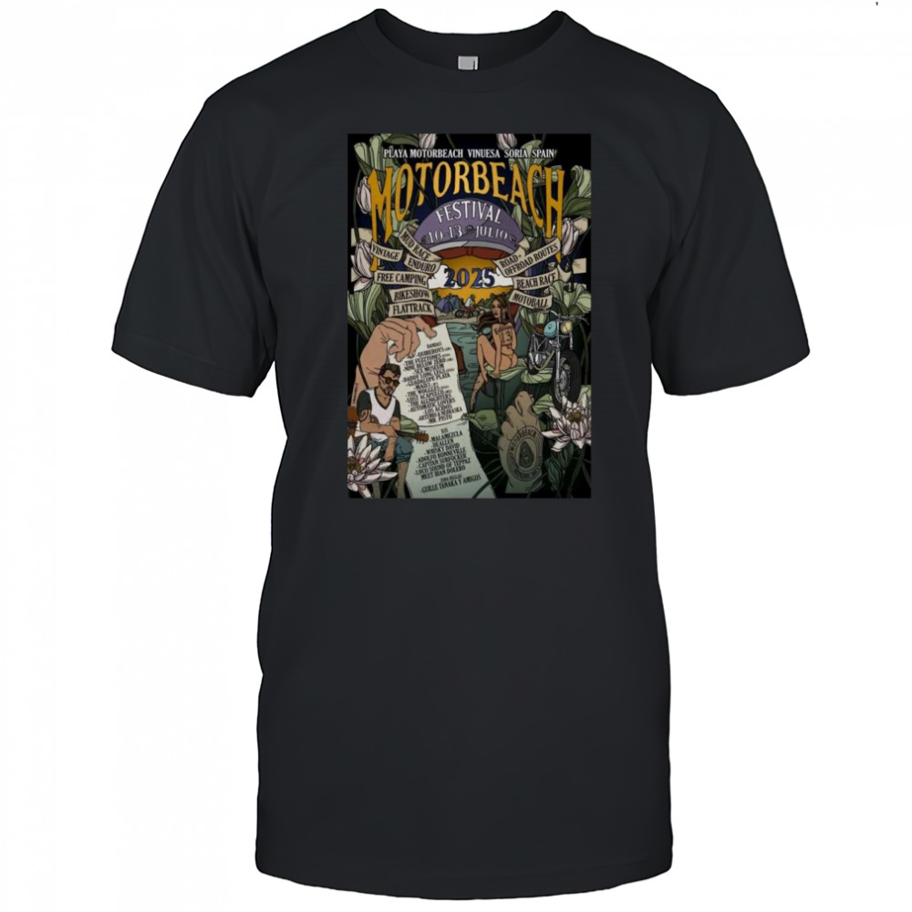 Motorbeach Festival Vinuesa Soria Spain July 10-13 2025 Shirt