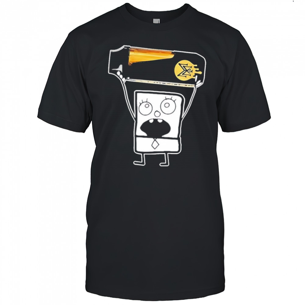 Muha Black Doodlebob shirt