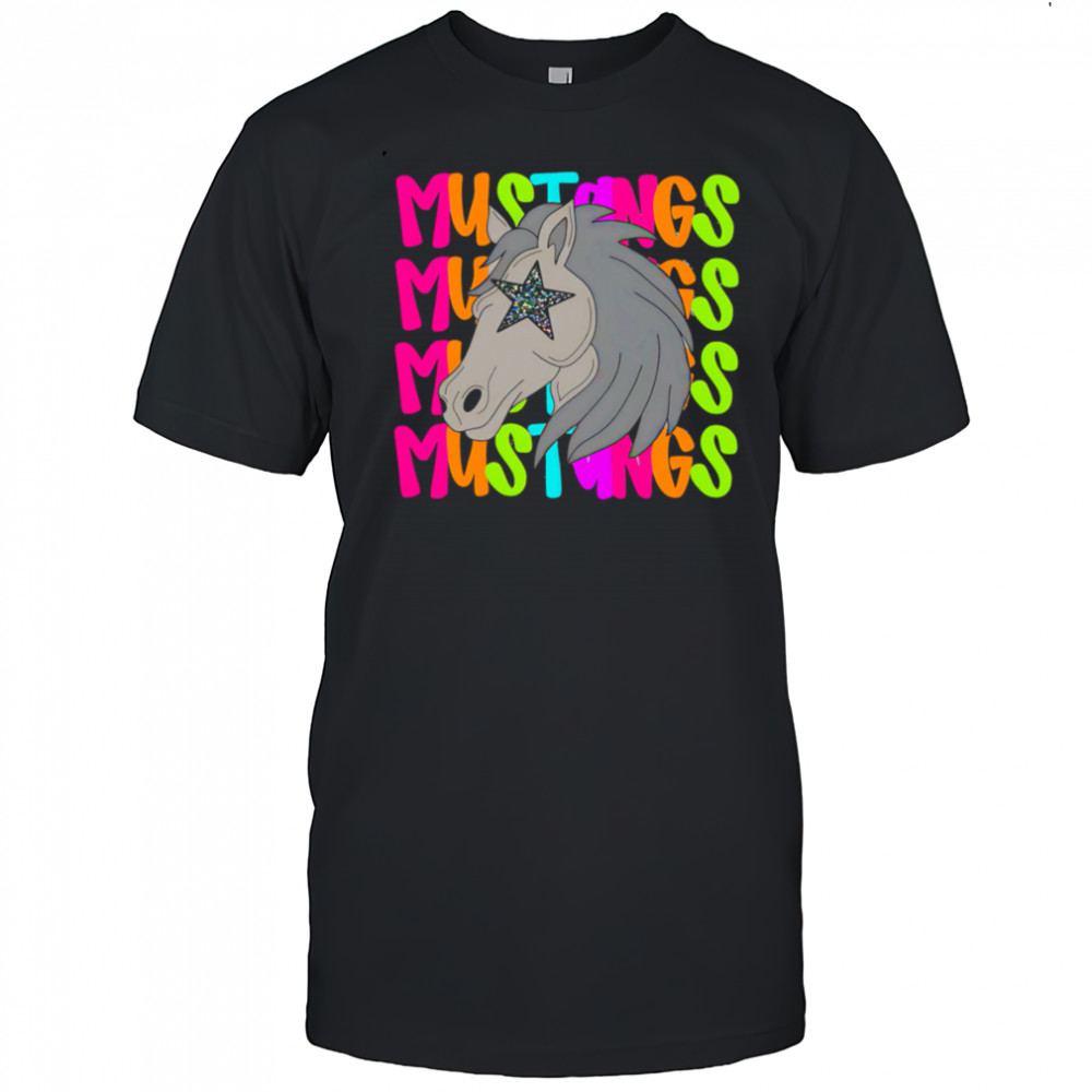 Mustangs repeat pride shirt