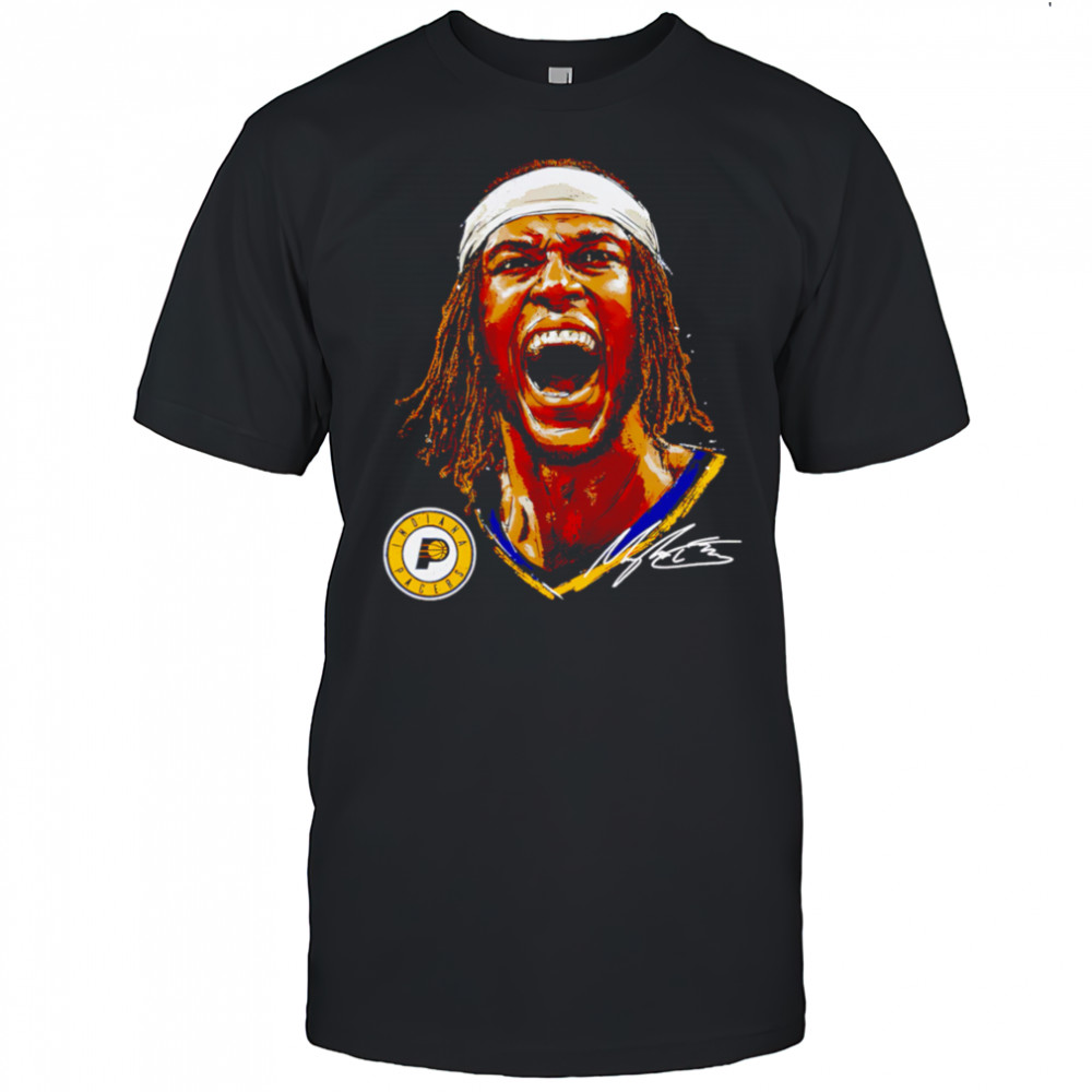 Myles Turner Indiana Pacers Portrait shirt