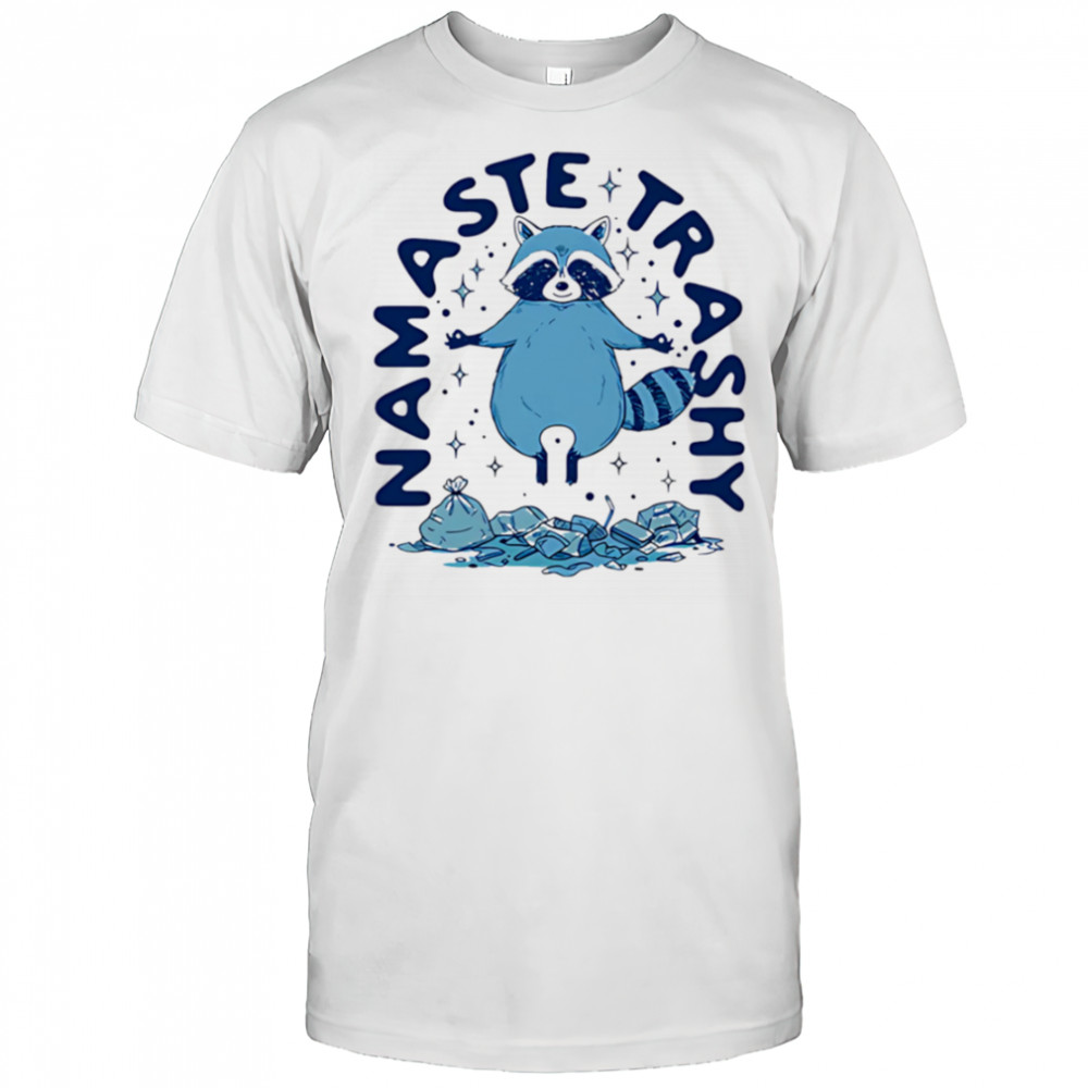 Namaste Trashy Raccoon shirt