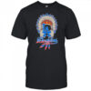 Native Chief headdress Los Angeles Dodgers shirt