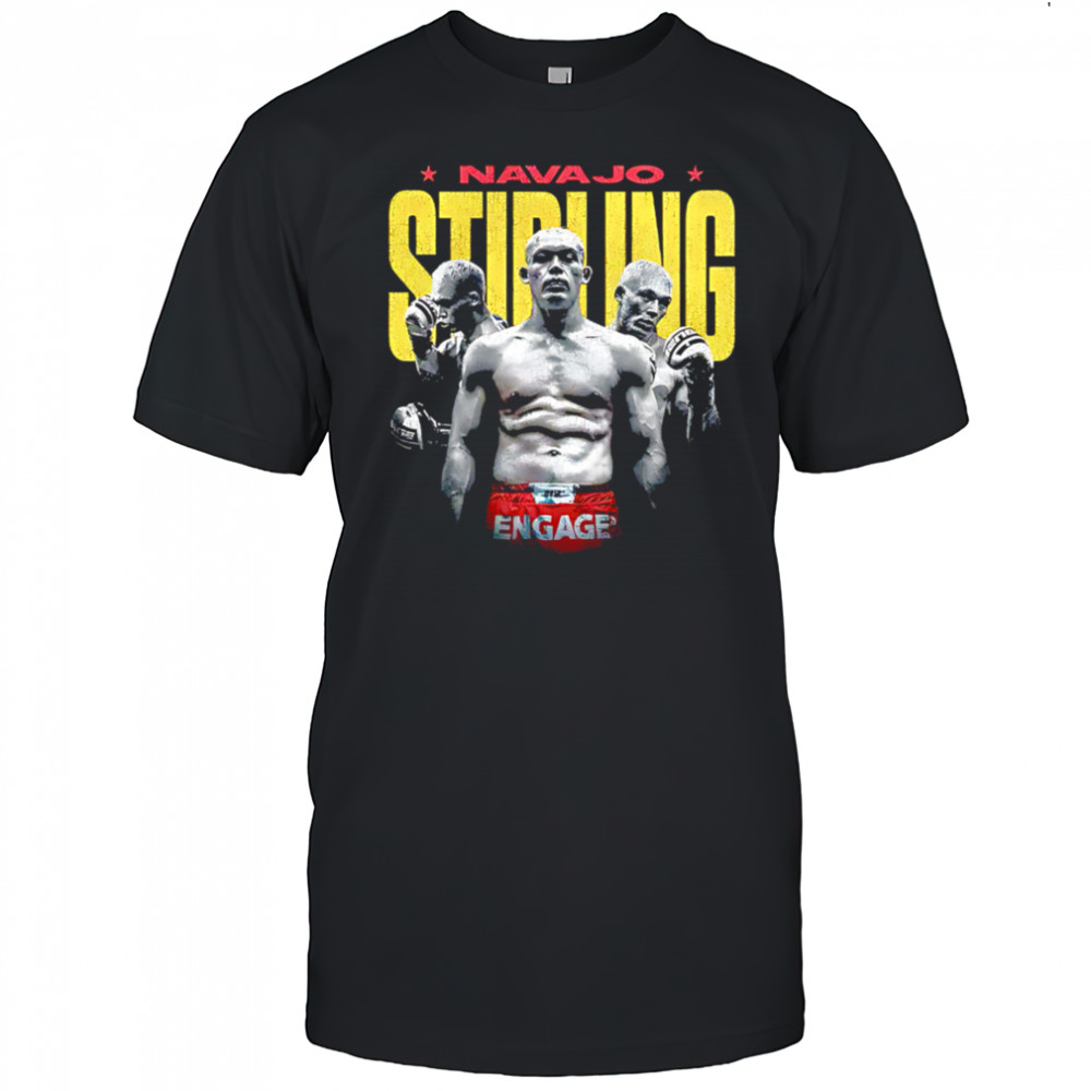 Navajo Stirling Engage boxing retro shirt