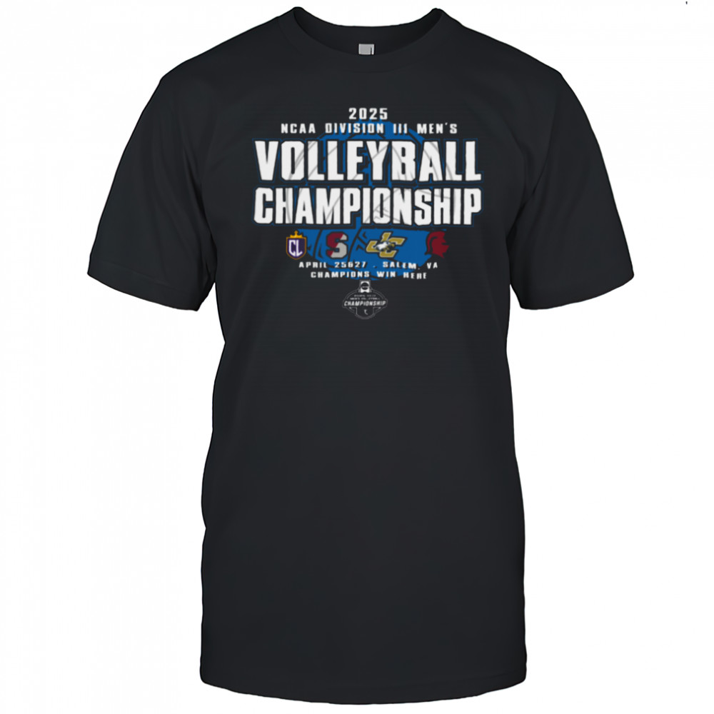 NCAA 2025 Division III Men’s Volleyball Champions T Shirt