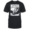 Negatifa licking shoe retro shirt