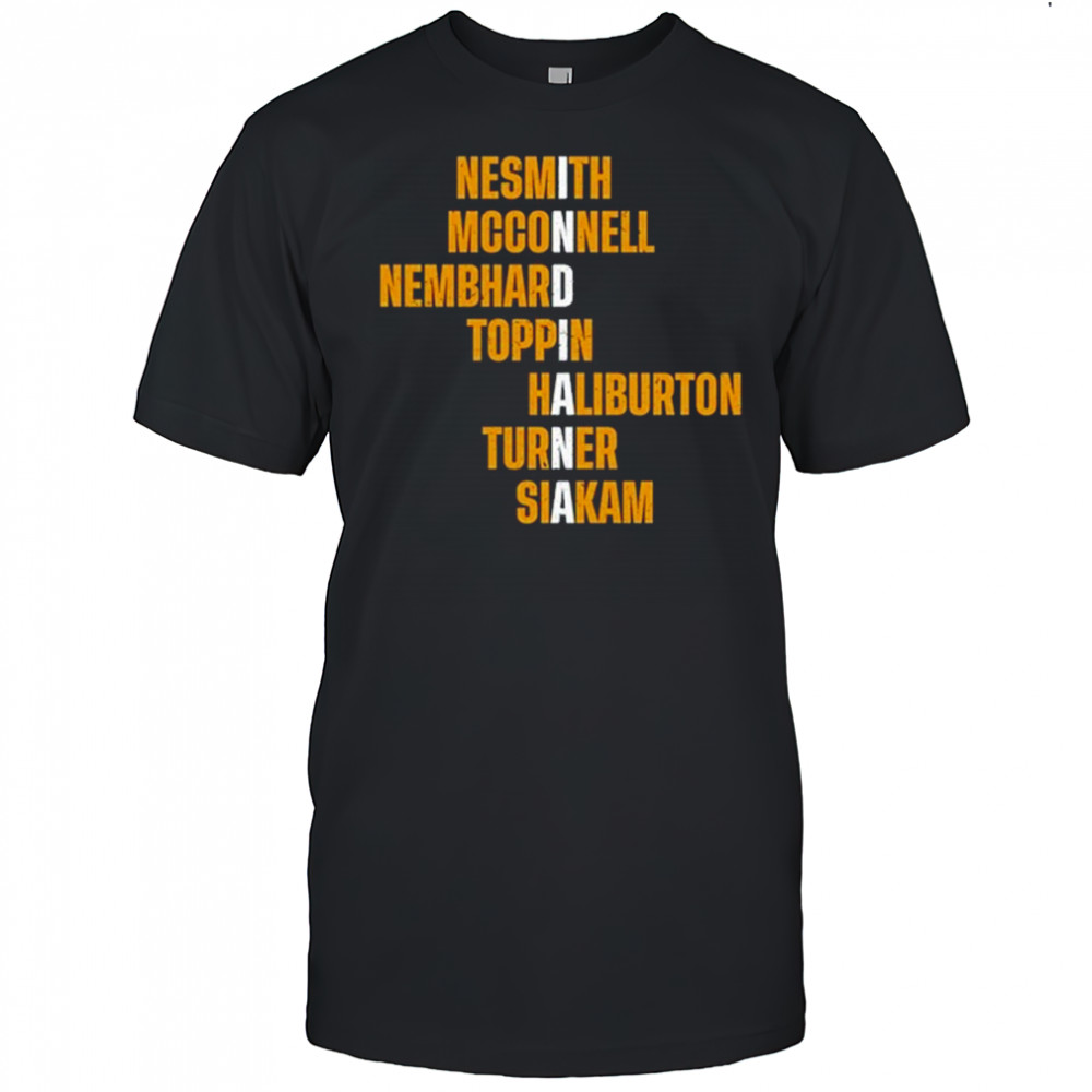 Nesmith Mcconnell Nembhard Toppin Haliburton Turner Siakam T-Shirt