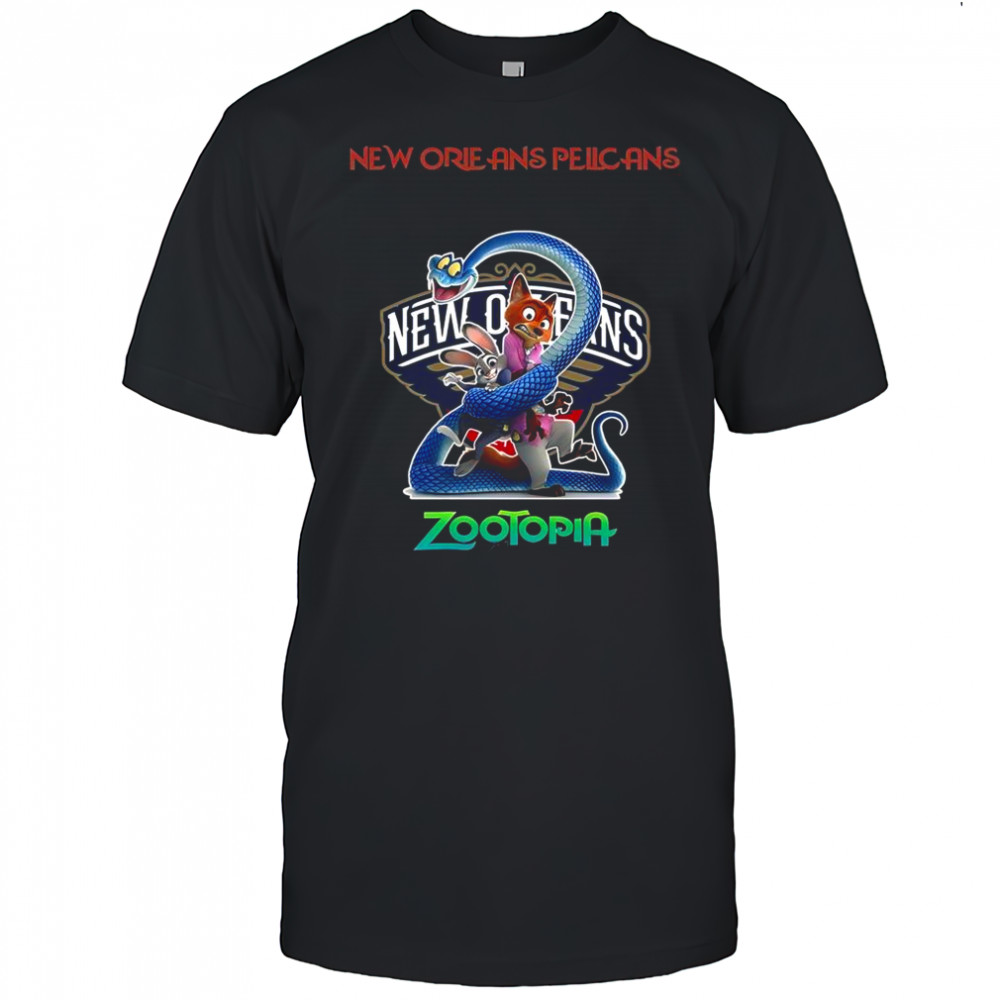 New Orleans Pelicans Zootopia 2 T-Shirt