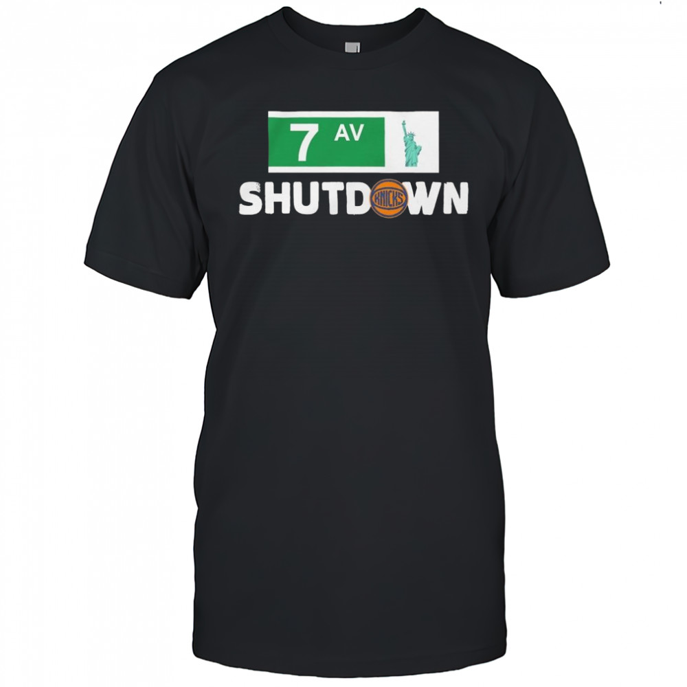 New York Knicks 7th Avenue Shutdown Shirt