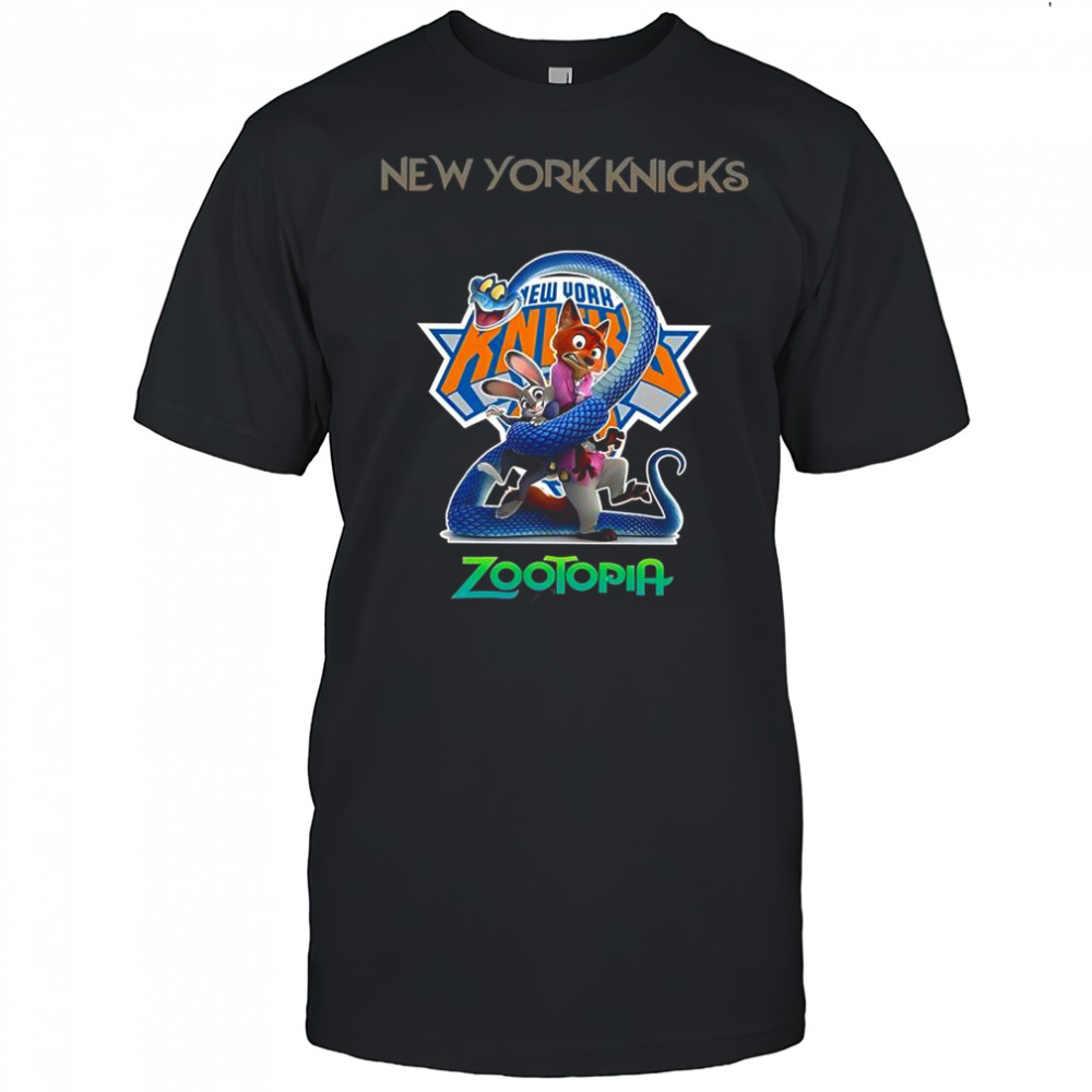 New York Knicks Zootopia 2 T-Shirt
