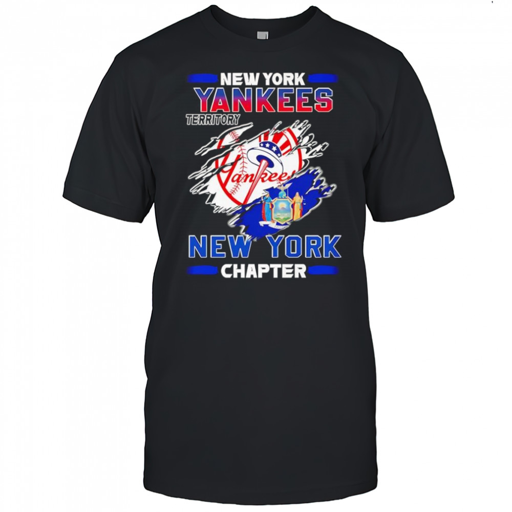 New York Yankees territory New York chapter shirt