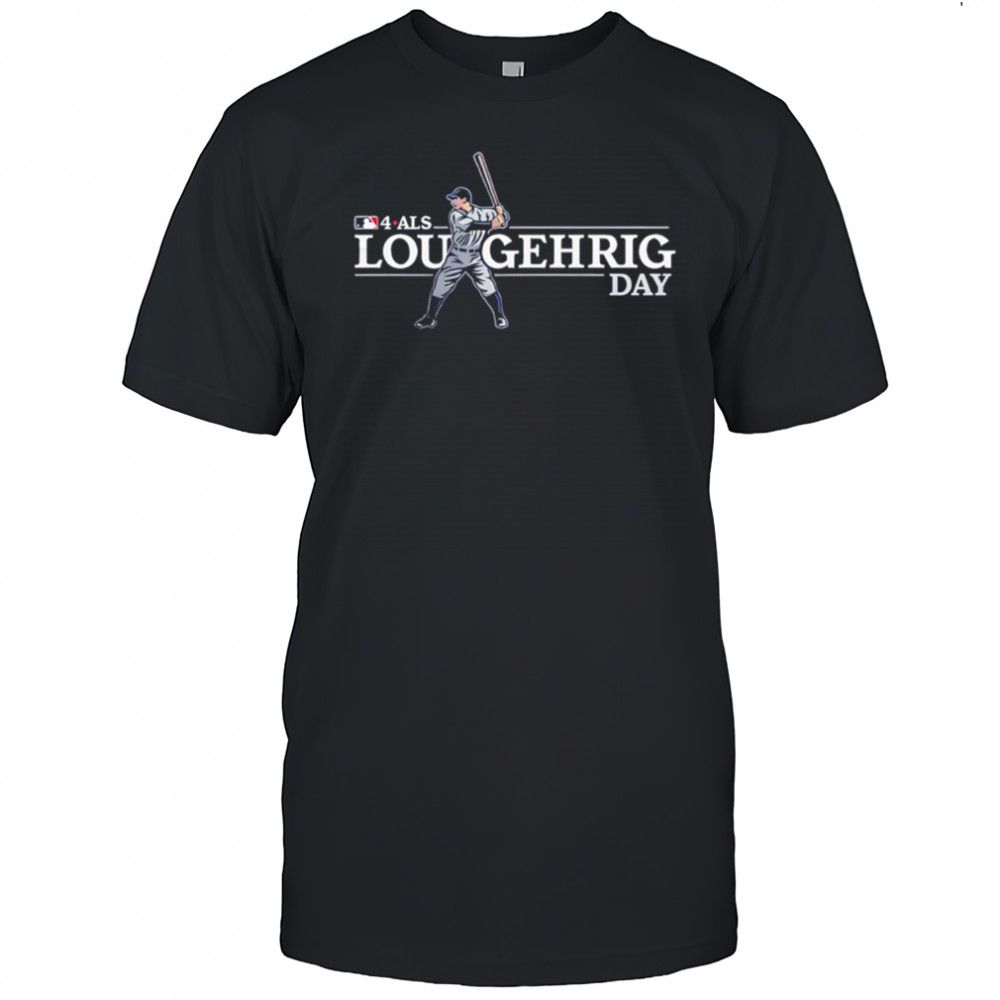 New york yankees x 2025 lou gehrig day shirt