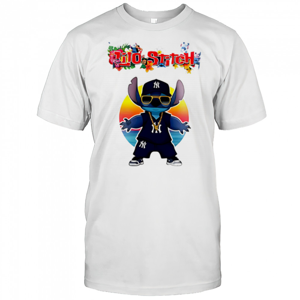 New York Yankees x Lilo and Stitch Baseball shirt