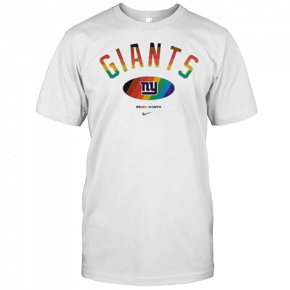 NFL New York Giants x Pride Month Football Accept Understand Love 2025 Shirt