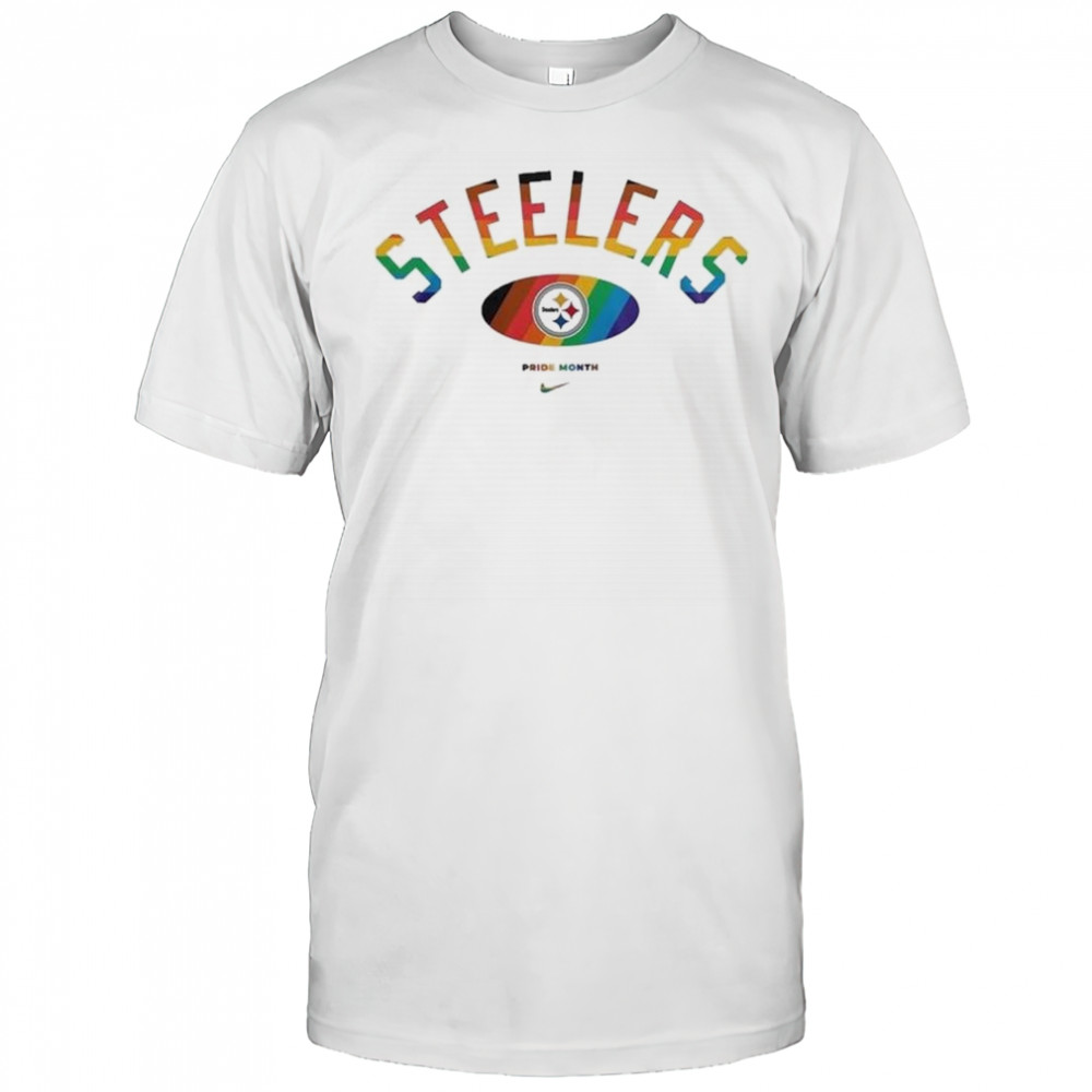 NFL Pittsburgh Steelers x Pride Month Football Accept Understand Love 2025 Shirt