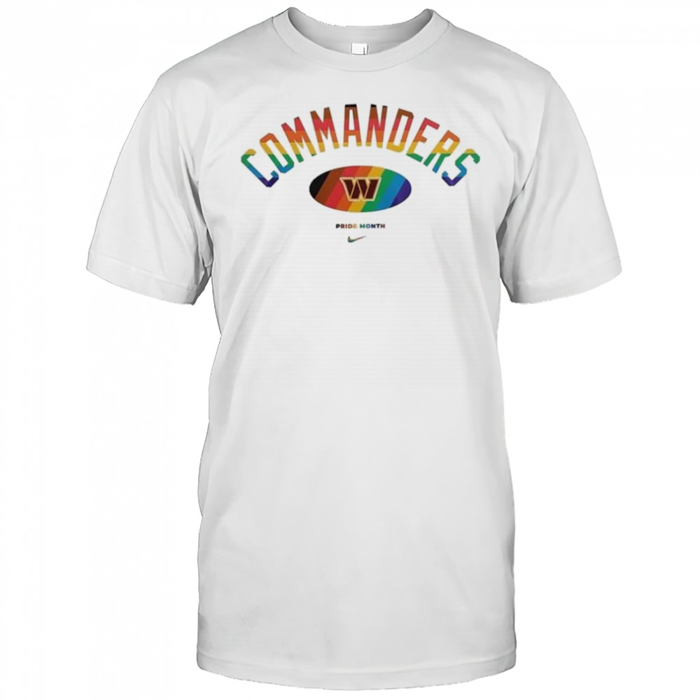 NFL Washington Commanders x Pride Month Football Accept Understand Love 2025 Shirt