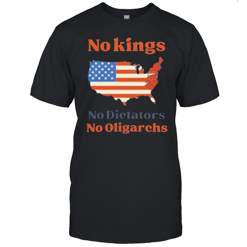 No Kings No Dictators No Oligarchs 2025 T-Shirt