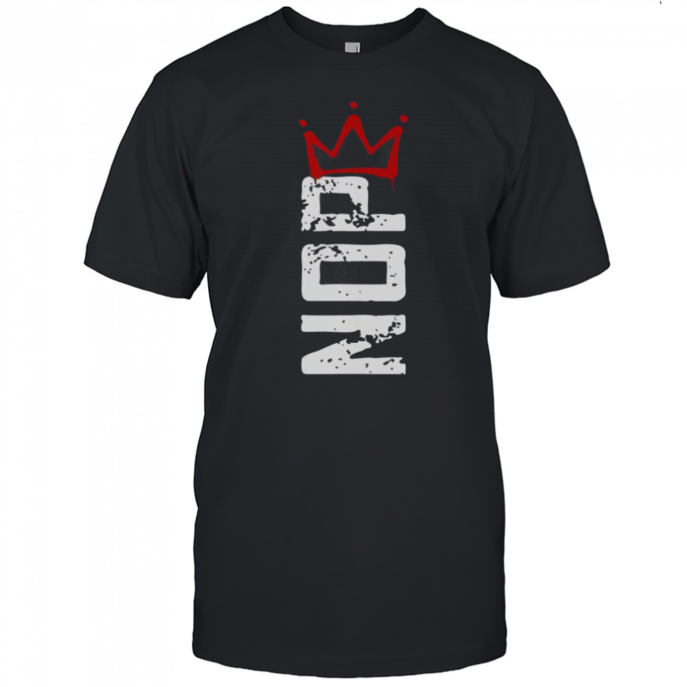 No Kings Protest Sign Vertical T-Shirt