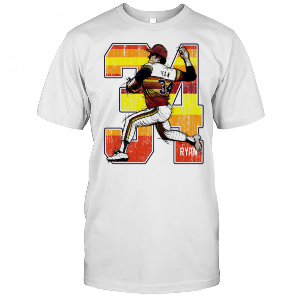 Nolan Ryan Houston Heat vintage shirt