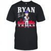 Nolan Ryan Texas Toon cartoon signature shirt