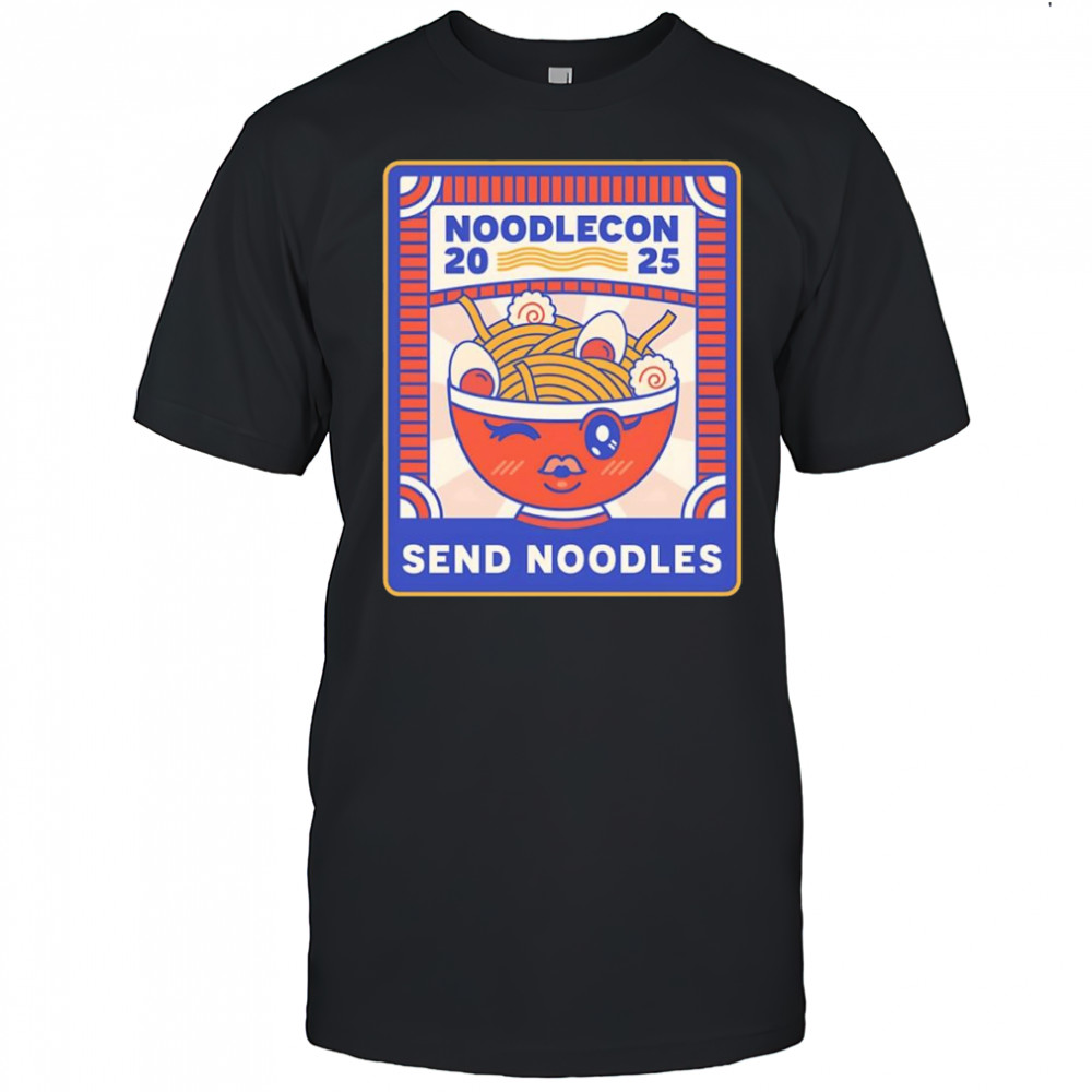 Noodlecon 2025 send noodles shirt