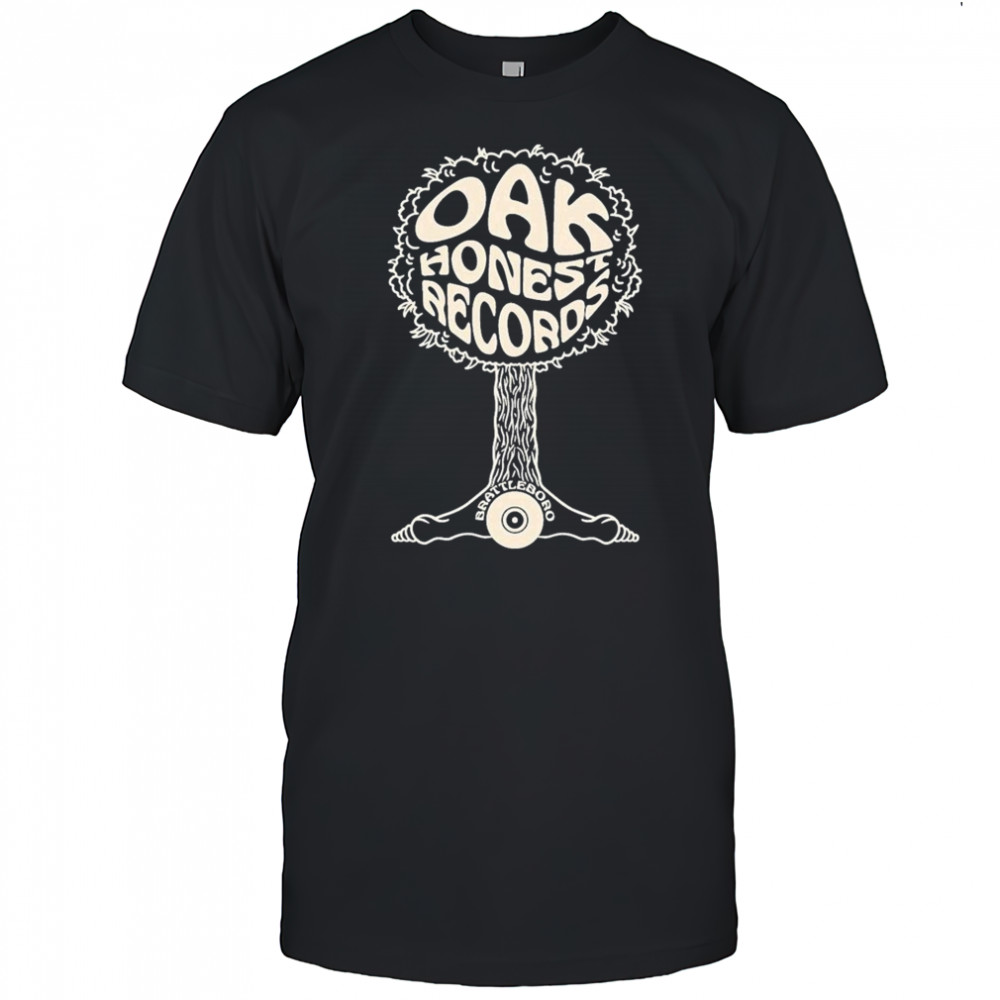 Oakhonest Records Brattleboro T-shirt