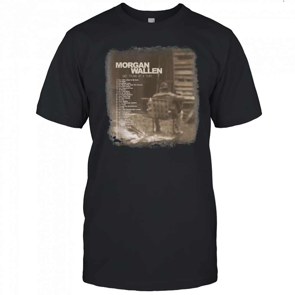 Official Morgan Wallen Tracklist Shirt