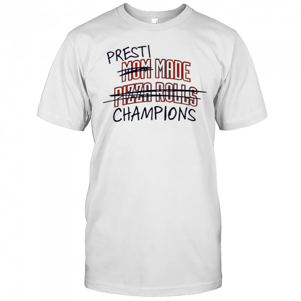 OKC Thunder presti made champions shirt