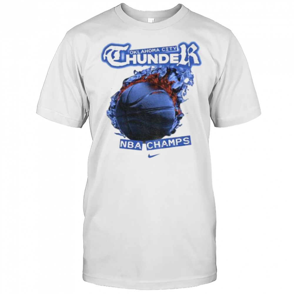 Oklahoma City Thunder 2025 NBA Finals Champions shirt