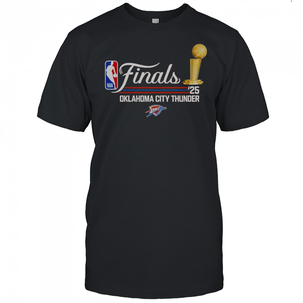 Oklahoma City Thunder NBA Finals Script T-Shirt