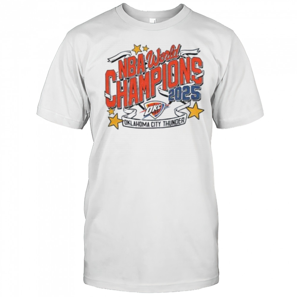 Oklahoma City Thunder NBA World Finals Champions 2025 vintage shirt