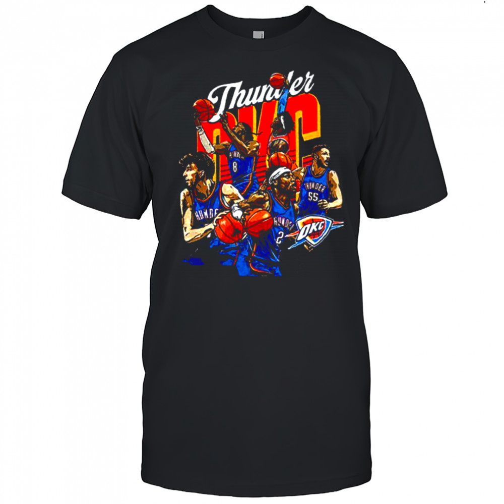 Oklahoma City Thunder Starting 5 Final Games shirt