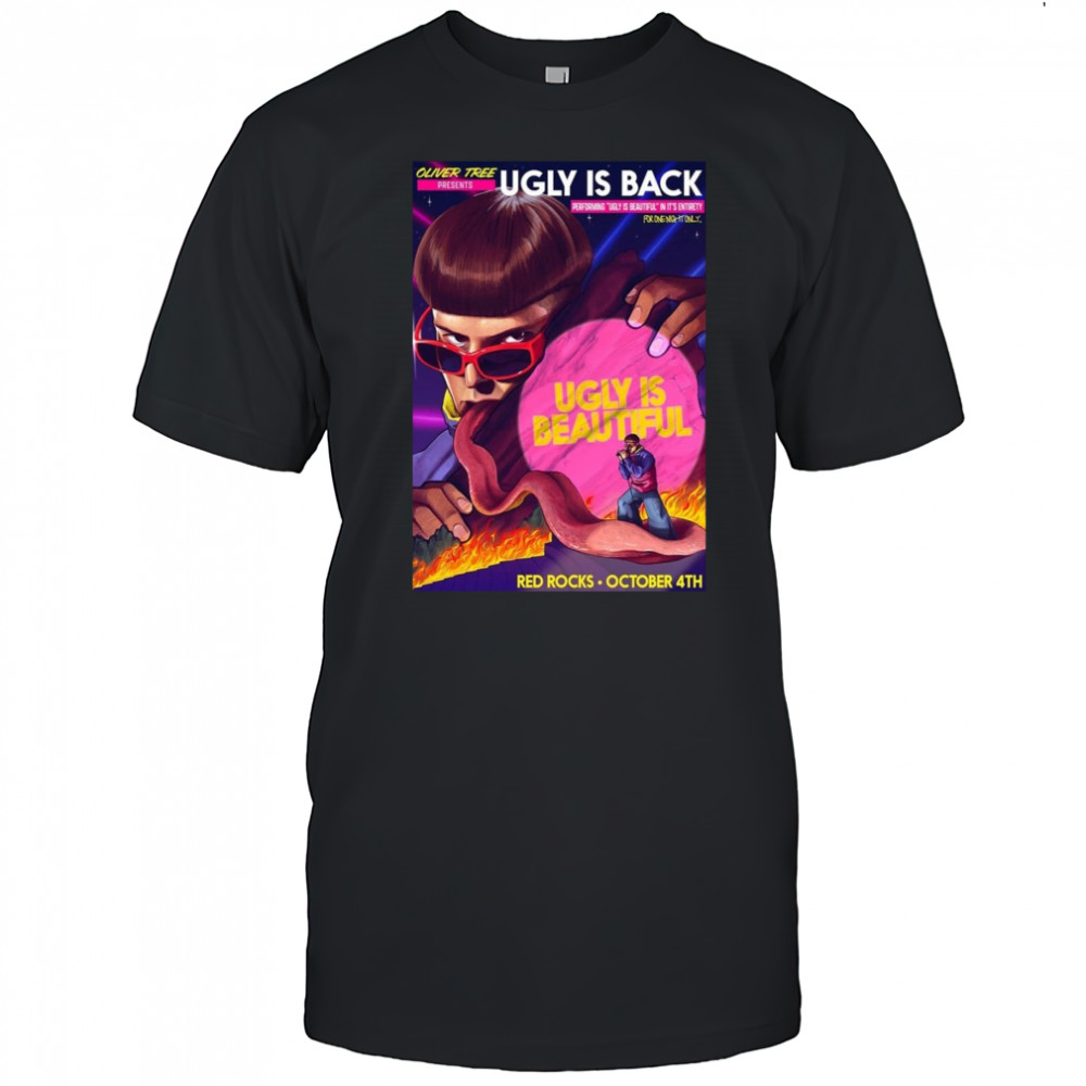 Oliver Tree Red Rocks Oct 4 2025 Poster T-Shirt
