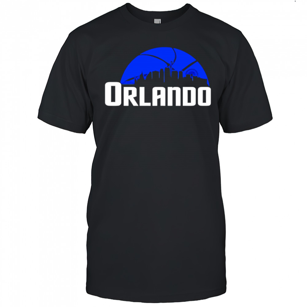 Orlando Magic Cityscape Skyline style 2025 shirt