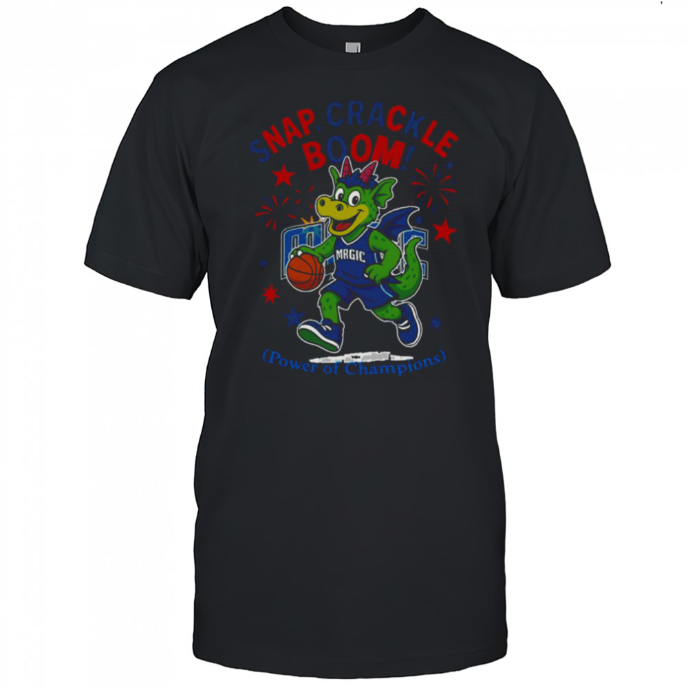 Orlando Magic snap crackle boom power of champions Indepencence day shirt
